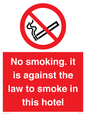PS983: no smoking in this hotel