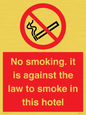 PS983: no smoking in this hotel