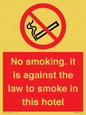 PS983: no smoking in this hotel