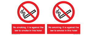 PS983: no smoking in this hotel