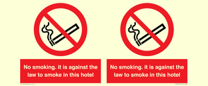PS983: no smoking in this hotel