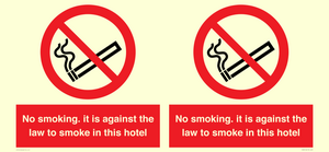 PS983: no smoking in this hotel