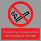 PS983: no smoking in this hotel