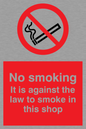 PS985: No smoking in this shop