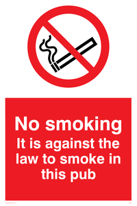 PS987: no smoking in this pub
