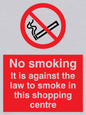 PS988: No smoking in shopping centre