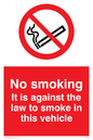 PS990: No smoking in vehicle