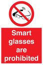 PU7657: Smart glasses are prohibited