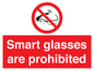 PU7657: Smart glasses are prohibited