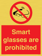 PU7657: Smart glasses are prohibited