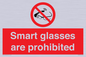 PU7657: Smart glasses are prohibited