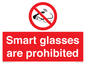 PU7657: Smart glasses are prohibited