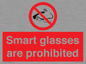 PU7657: Smart glasses are prohibited