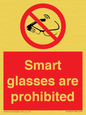 PU7657: Smart glasses are prohibited