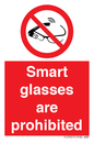 PU7657: Smart glasses are prohibited