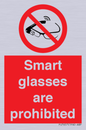 PU7657: Smart glasses are prohibited