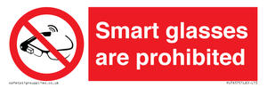 PU7657: Smart glasses are prohibited