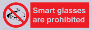 PU7657: Smart glasses are prohibited