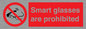 PU7657: Smart glasses are prohibited