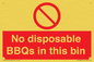 PV10006: No disposable BBQs in this bin