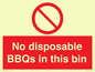 PV10006: No disposable BBQs in this bin