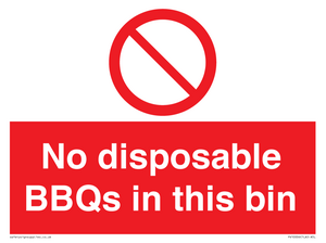 PV10006: No disposable BBQs in this bin