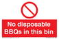 PV10006: No disposable BBQs in this bin