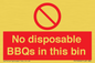 PV10006: No disposable BBQs in this bin