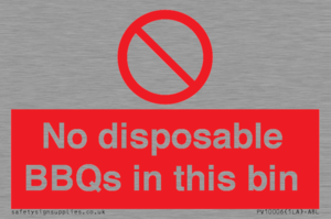 PV10006: No disposable BBQs in this bin