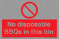 PV10006: No disposable BBQs in this bin