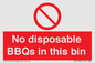 PV10006: No disposable BBQs in this bin