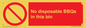 PV10006: No disposable BBQs in this bin