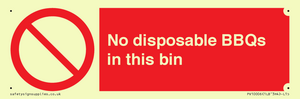 PV10006: No disposable BBQs in this bin