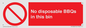 PV10006: No disposable BBQs in this bin