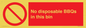 PV10006: No disposable BBQs in this bin