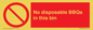 PV10006: No disposable BBQs in this bin