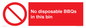 PV10006: No disposable BBQs in this bin