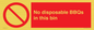 PV10006: No disposable BBQs in this bin