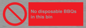 PV10006: No disposable BBQs in this bin
