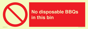 PV10006: No disposable BBQs in this bin