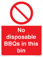 PV10006: No disposable BBQs in this bin