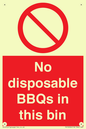 PV10006: No disposable BBQs in this bin