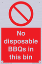 PV10006: No disposable BBQs in this bin