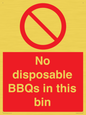 PV10006: No disposable BBQs in this bin
