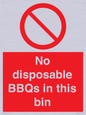 PV10006: No disposable BBQs in this bin