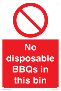 PV10006: No disposable BBQs in this bin