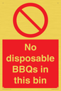 PV10006: No disposable BBQs in this bin