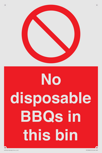 PV10006: No disposable BBQs in this bin