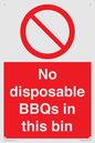 PV10006: No disposable BBQs in this bin