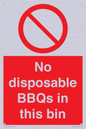 PV10006: No disposable BBQs in this bin